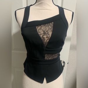 SOLD! Gorgeous black lace Top
